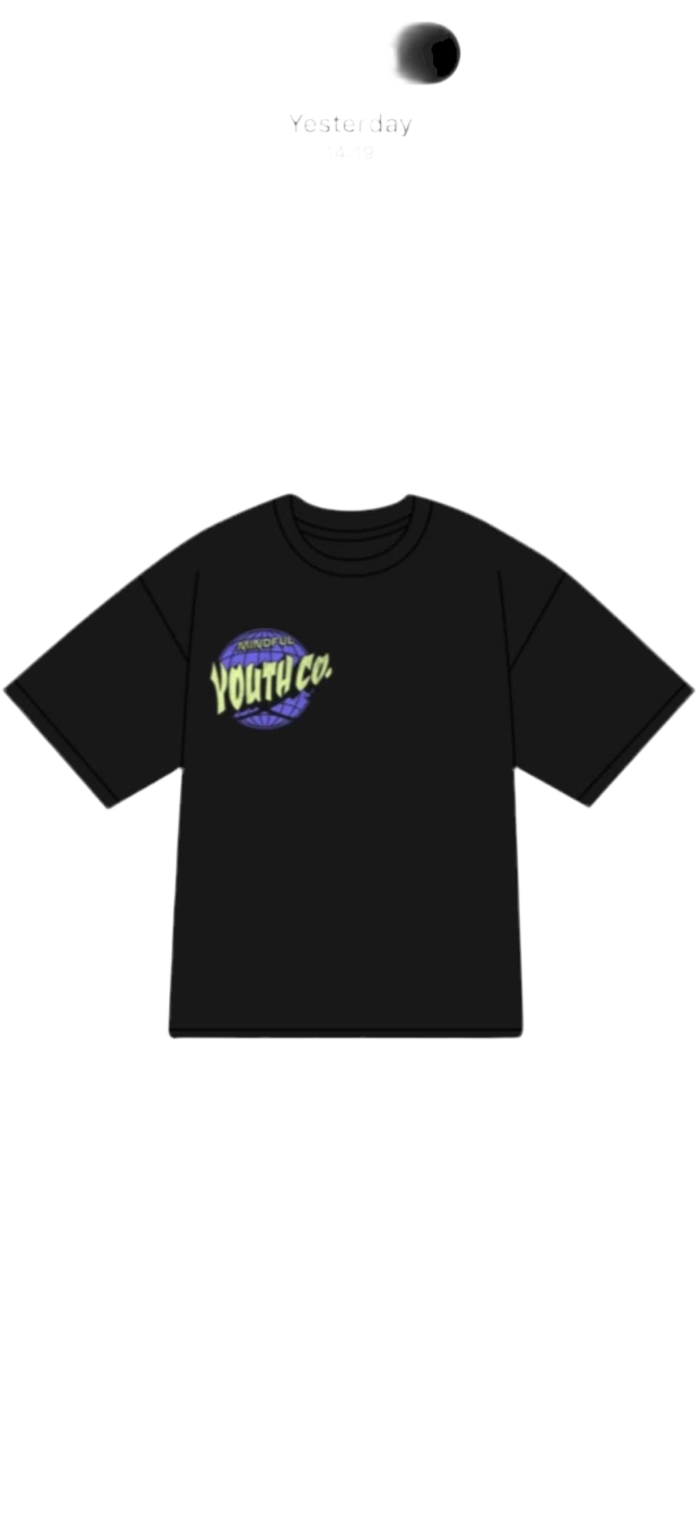 T-shirt noir MYC – Collection World